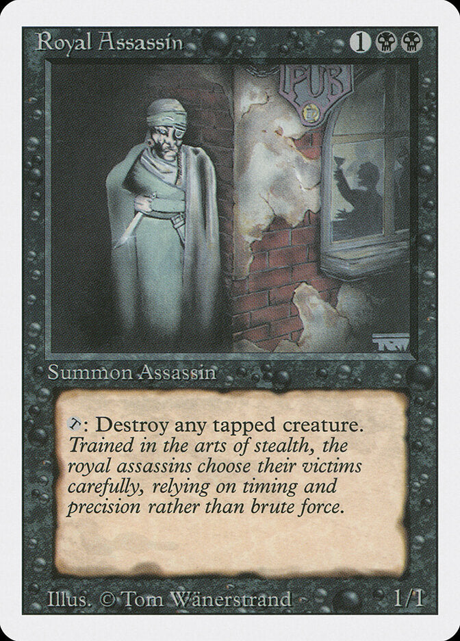 Royal Assassin, Revised Edition Card Art