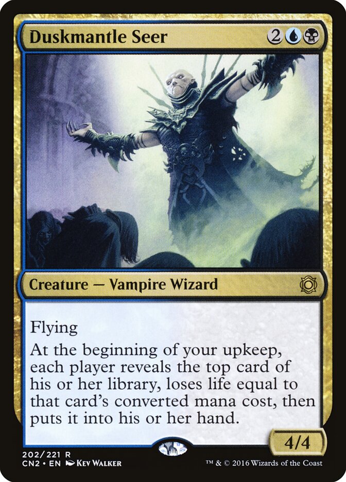 Duskmantle Seer, Conspiracy: Take The Crown Card Art