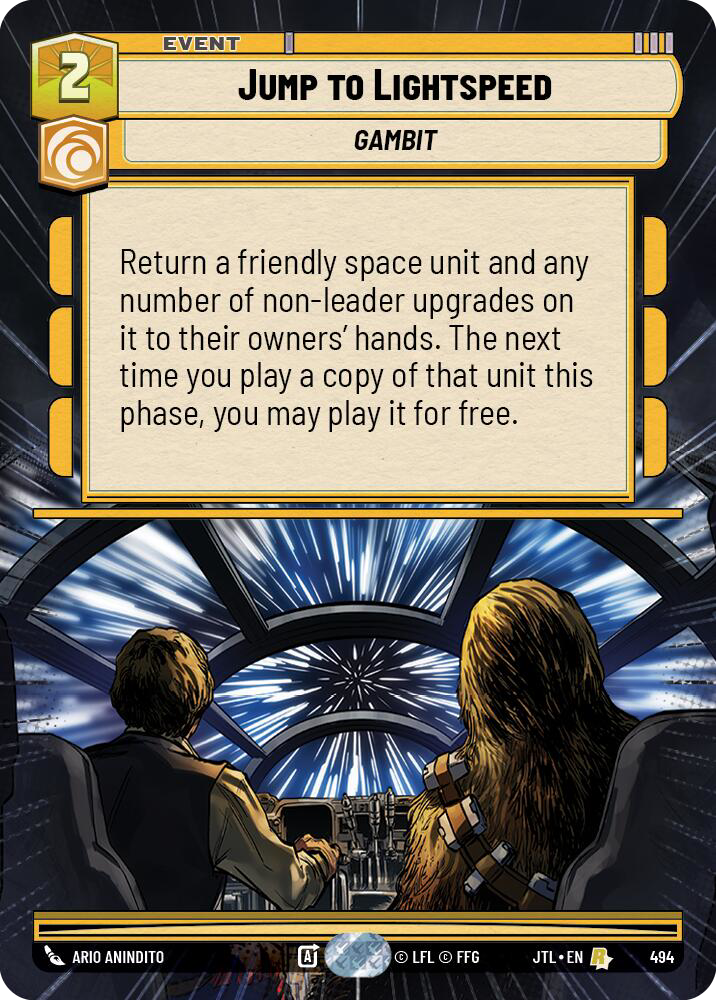 Jump to Lightspeed, Jump to Lightspeed Card Art