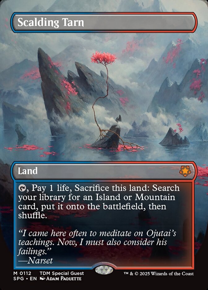 Scalding Tarn, Special guests Card Art