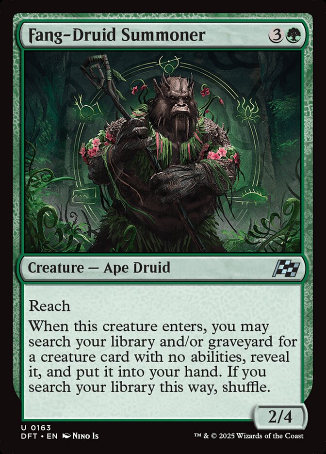 Fang-Druid Summoner - Foil