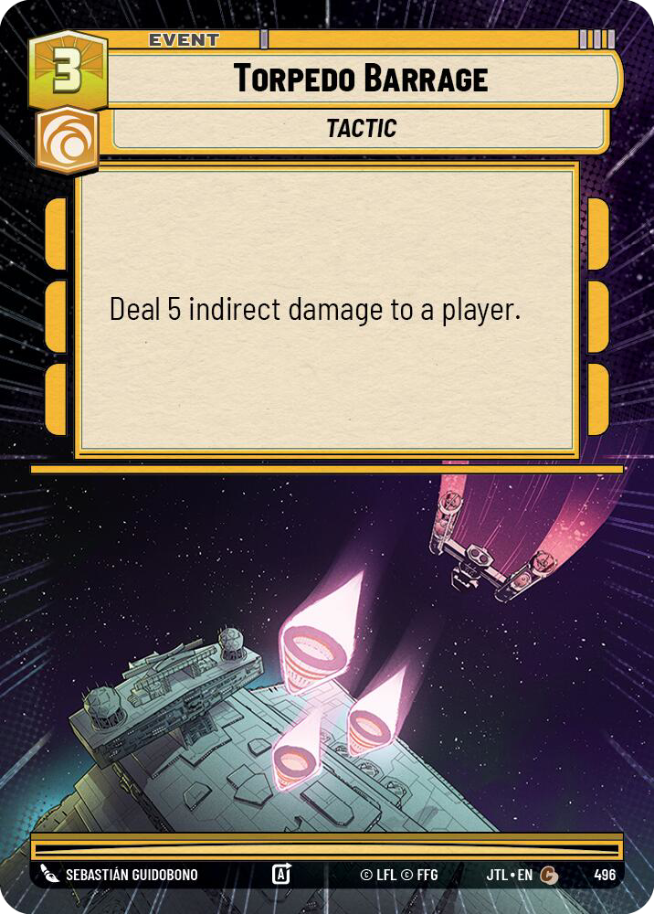 Torpedo Barrage, Jump to Lightspeed Card Art