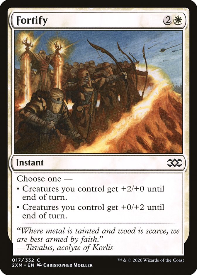 Fortify, Double masters Card Art