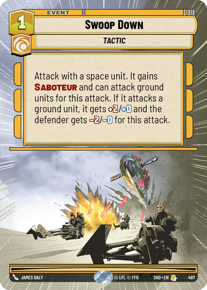 Swoop Down - Hyperspace Foil