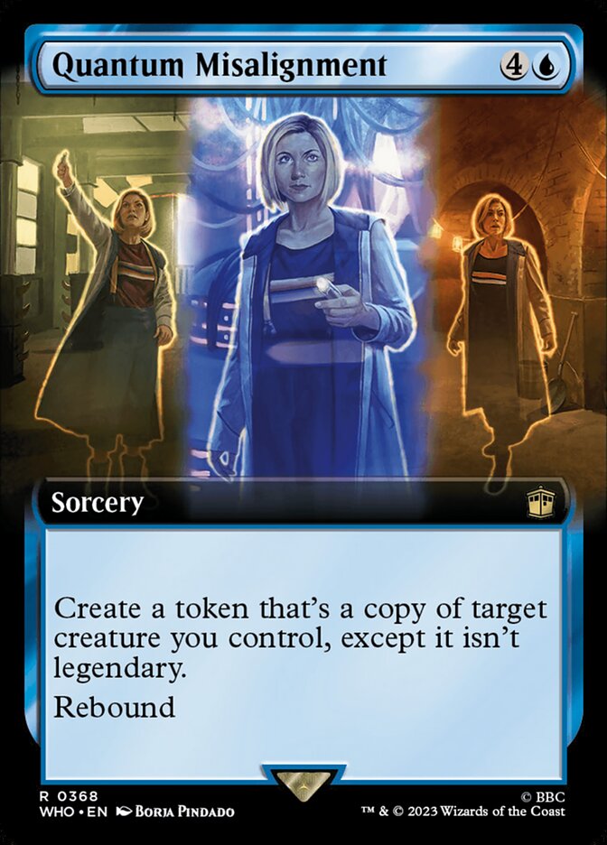 Quantum Misalignment, Doctor Who Card Art