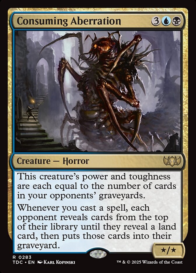 Consuming Aberration, Tarkir: Dragonstorm Commander Card Art