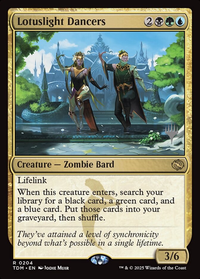 Lotuslight Dancers, Tarkir: dragonstorm promos Card Art