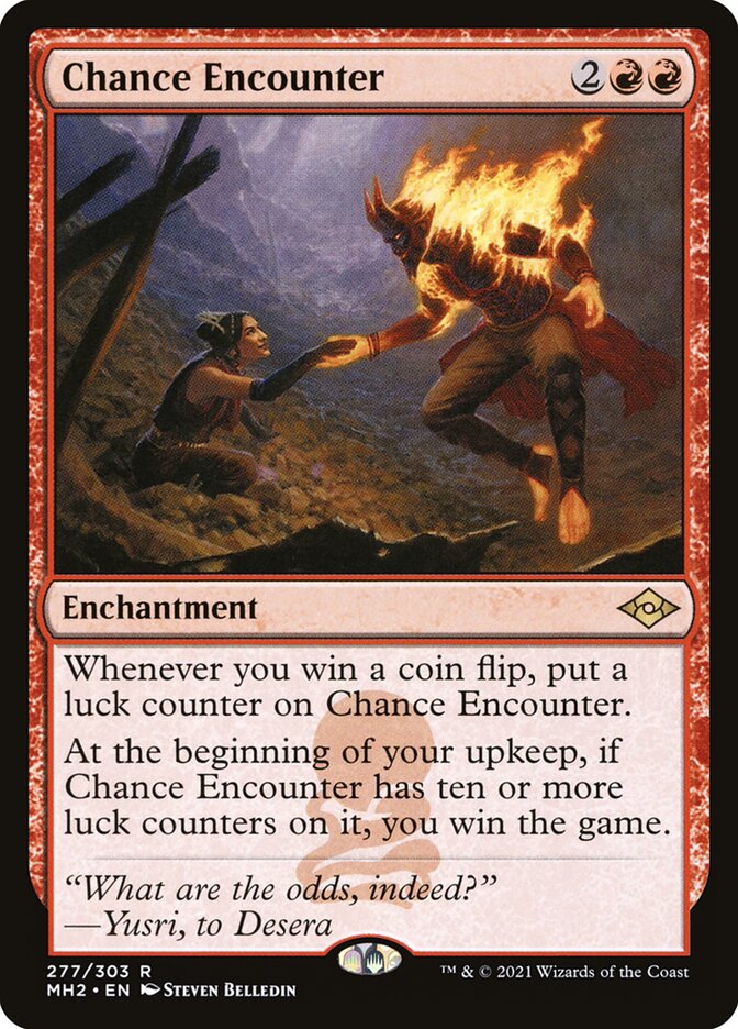 Chance Encounter, Modern horizons 2 Card Art