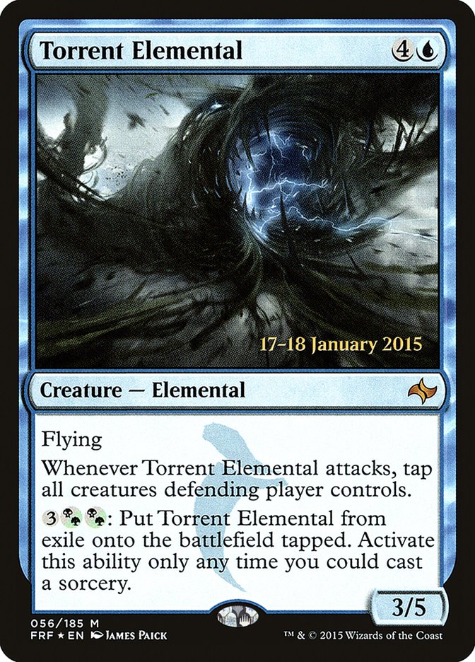 Torrent Elemental, Fate reforged promos Card Art