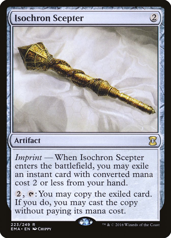 Isochron Scepter, Eternal Masters Card Art