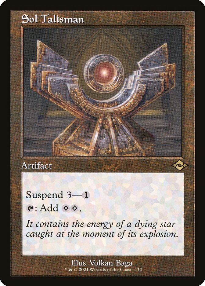 Sol Talisman, Modern Horizons 2 Card Art
