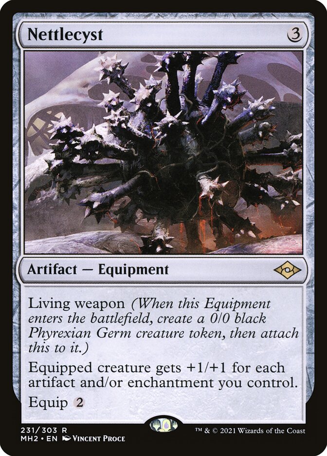 Nettlecyst, Modern horizons 2 Card Art