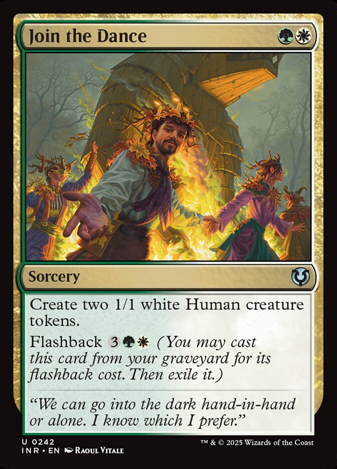 Join the Dance, Innistrad remastered Card Art
