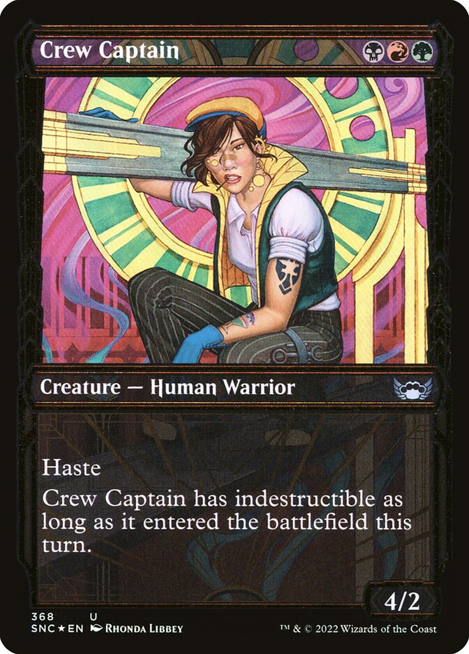 Crew Captain, Streets of new capenna Card Art