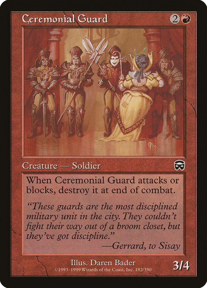 Ceremonial Guard - Foil