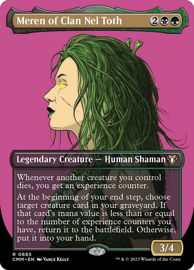 Meren of Clan Nel Toth, Commander Masters Card Art
