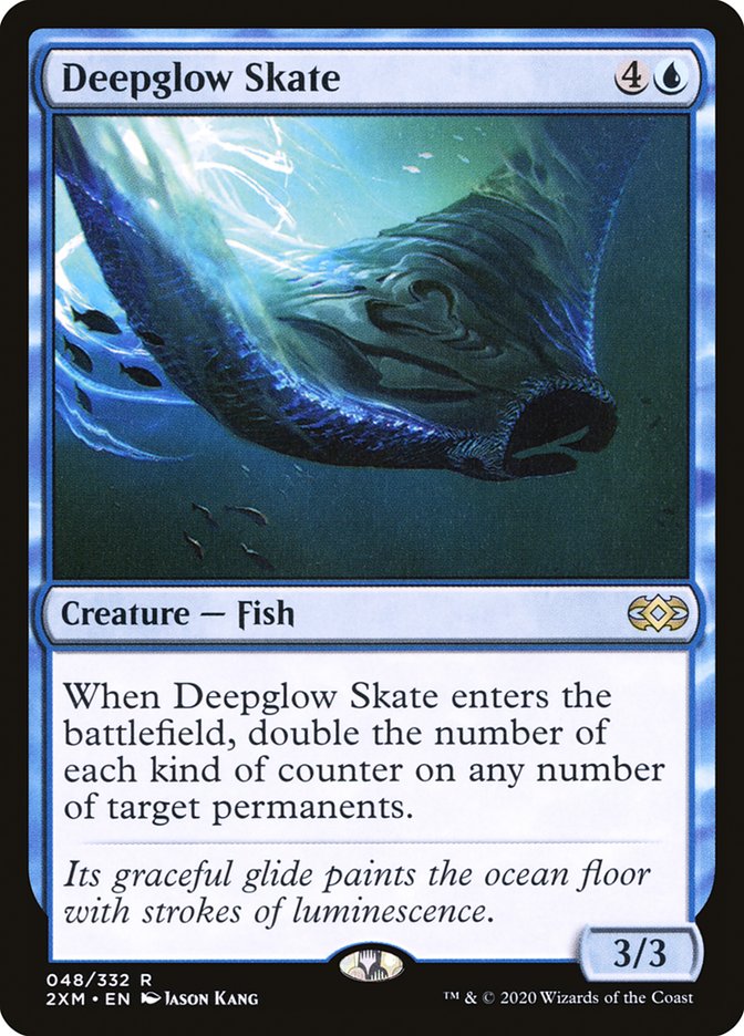 Deepglow Skate, Double masters Card Art
