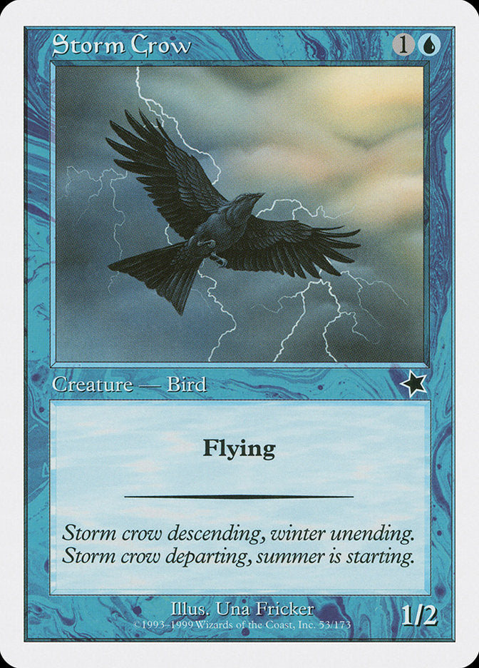 Storm Crow, Starter 1999 Card Art