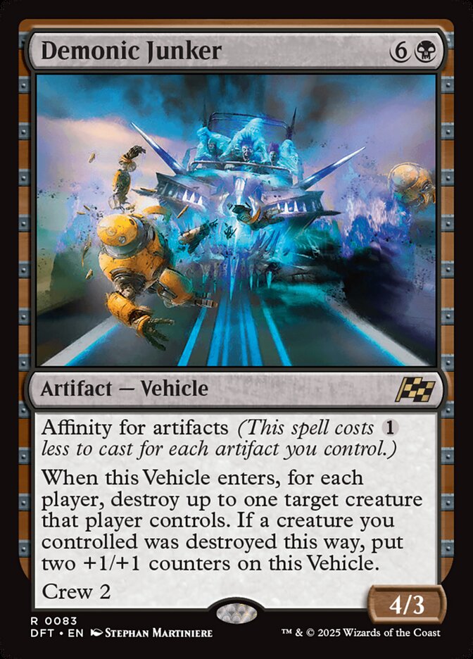 Demonic Junker, Aetherdrift Card Art