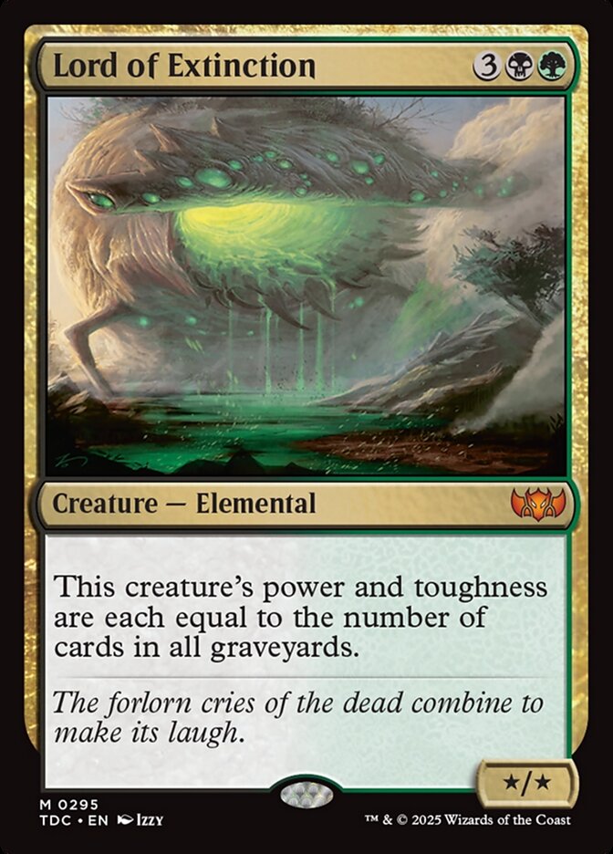 Lord of Extinction, Tarkir: Dragonstorm Commander Card Art