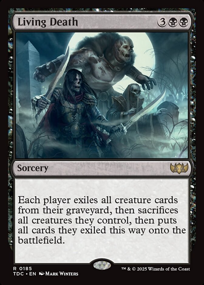 Living Death, Tarkir: Dragonstorm Commander Card Art