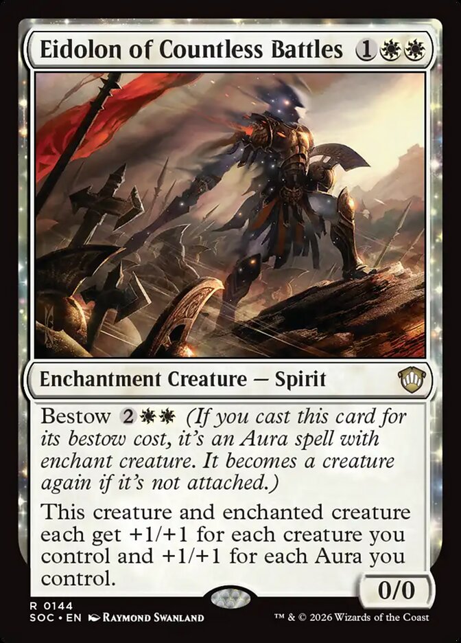 Eidolon of Countless Battles, Secrets Of Strixhaven Commander Card Art