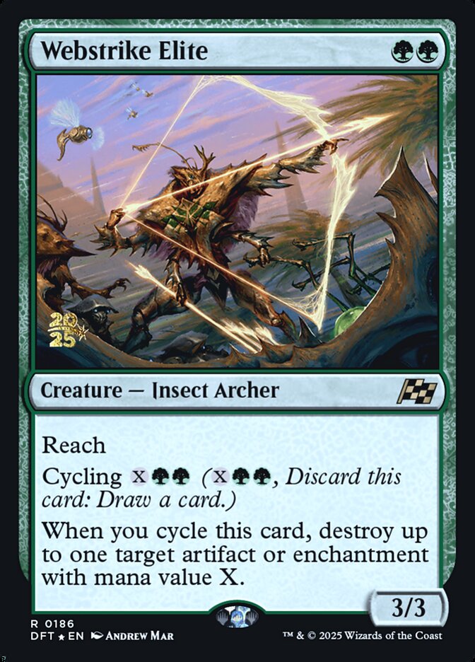Webstrike Elite, Aetherdrift promos Card Art