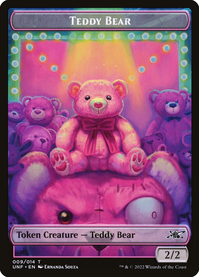 Teddy Bear, Unfinity Tokens Card Art