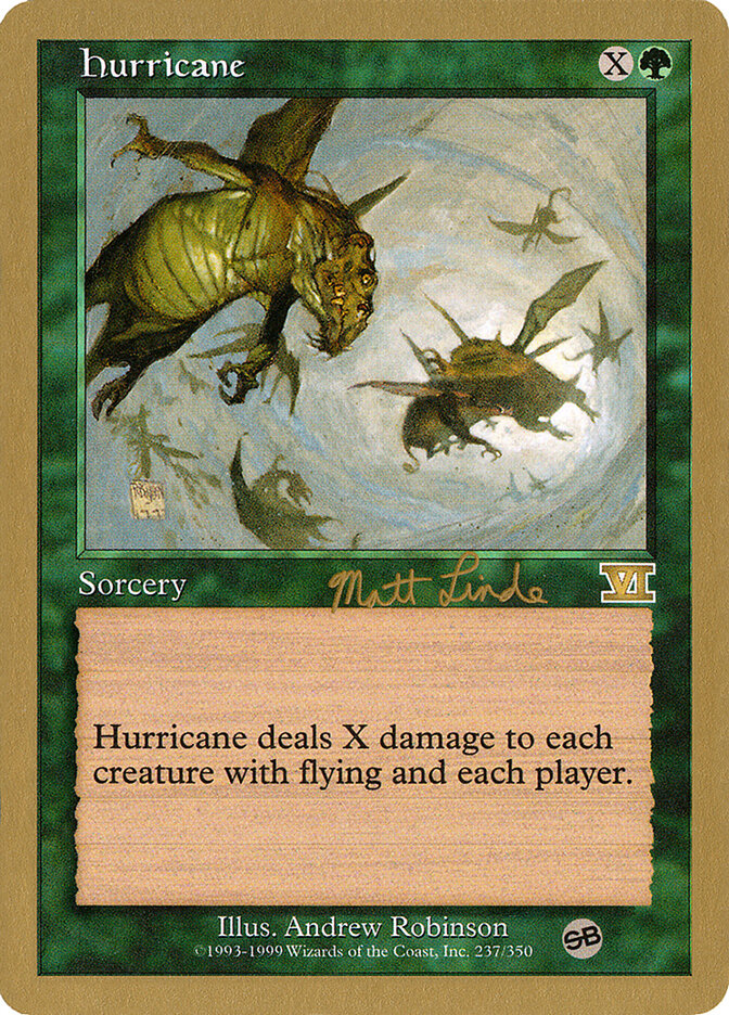 Hurricane, World Championship Decks 1999 Card Art