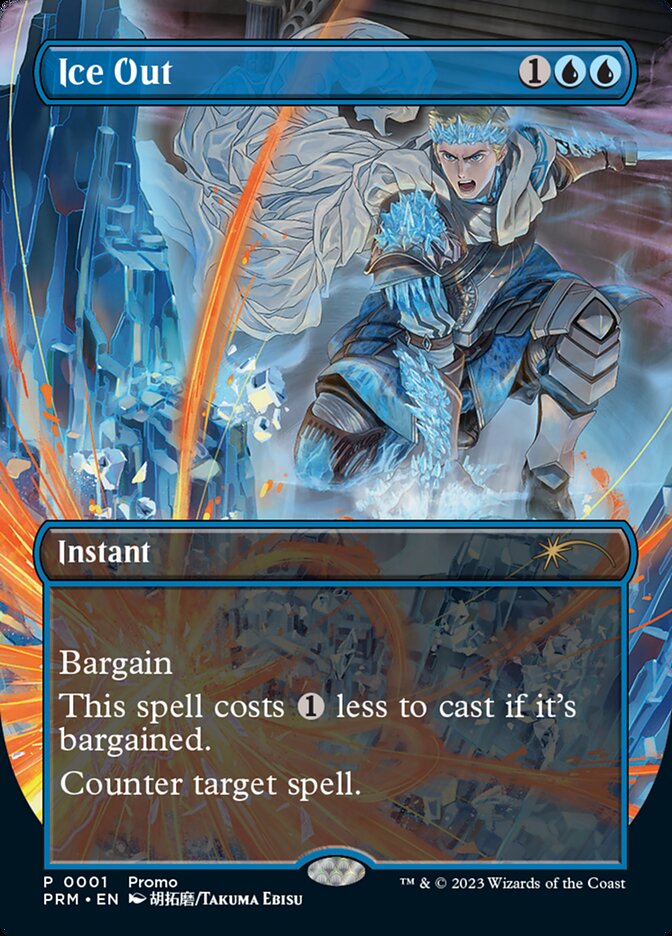 Ice Out, Wizards play network 2023 Card Art