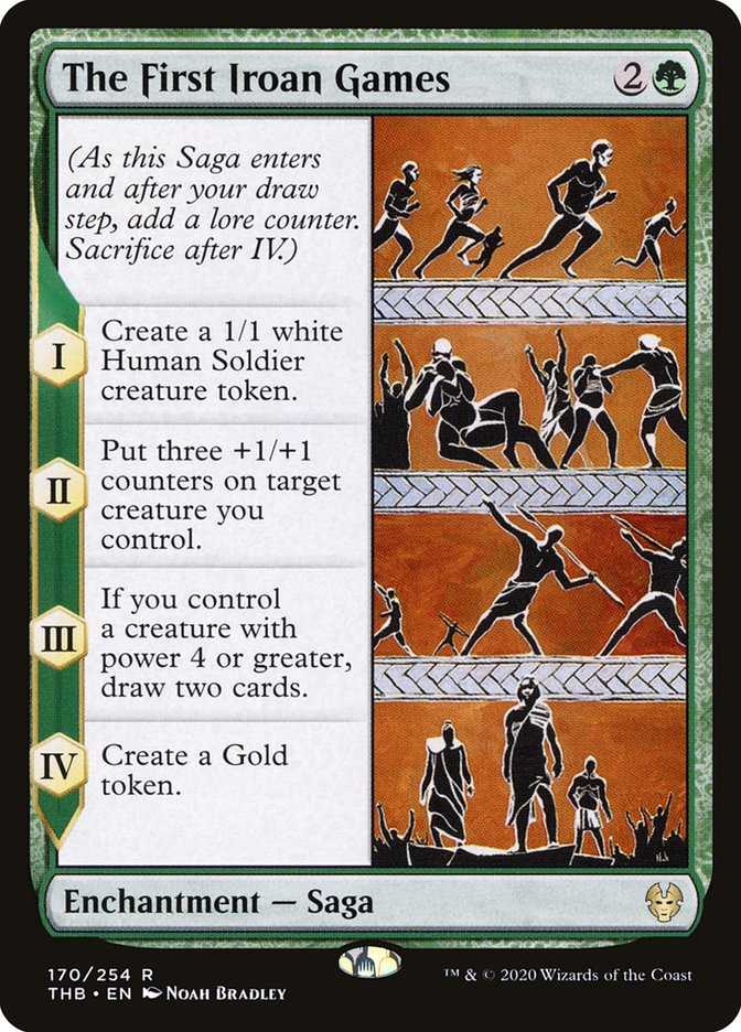 The First Iroan Games, Theros beyond death Card Art