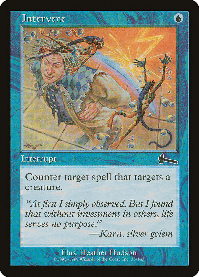 Intervene, Urza's legacy Card Art