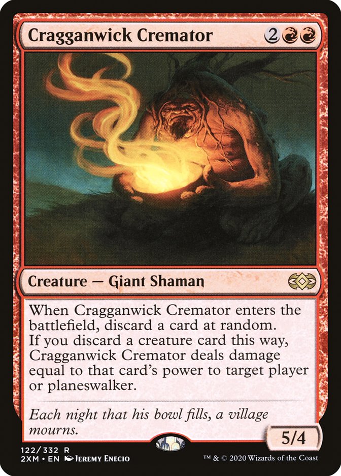 Cragganwick Cremator, Double masters Card Art