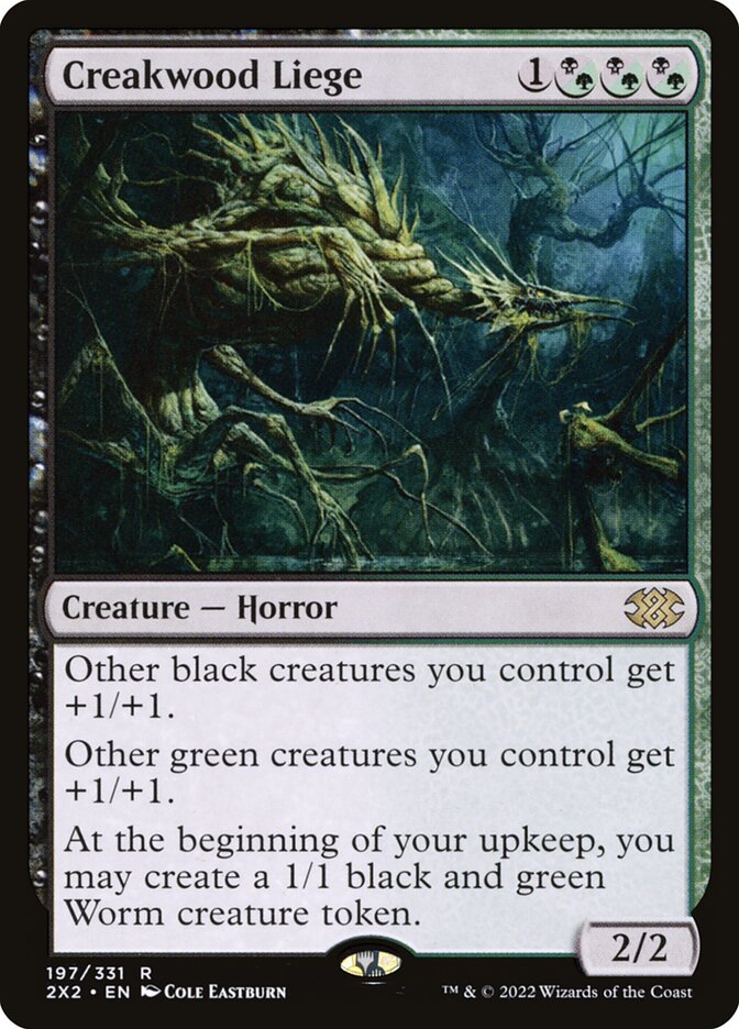 Creakwood Liege, Double Masters 2022 Card Art