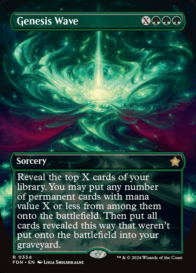 Genesis Wave, Foundations Card Art