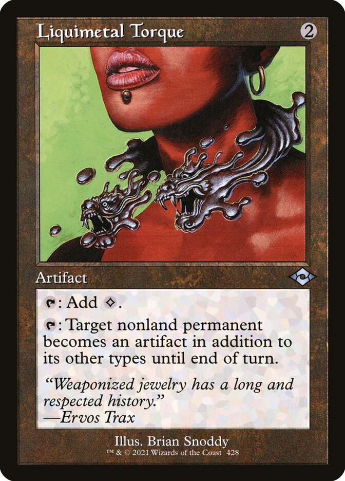 Liquimetal Torque, Modern Horizons 2 Card Art
