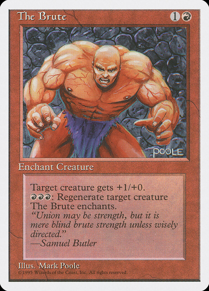 The Brute, Fourth Edition Card Art