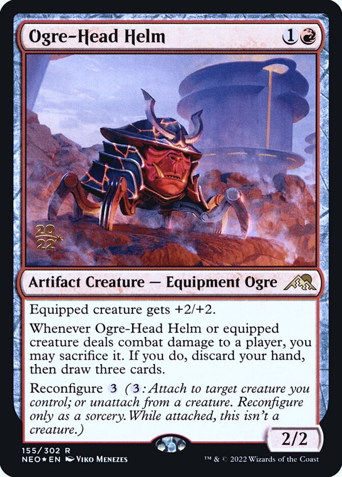 Ogre-Head Helm - Foil