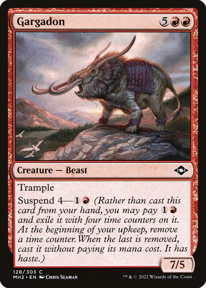 Gargadon, Modern horizons 2 Card Art