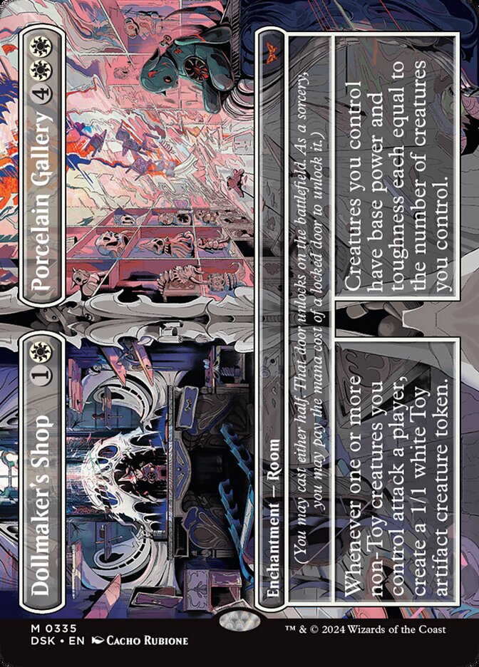 Dollmaker's Shop // Porcelain Gallery, Duskmourn: house of horror Card Art