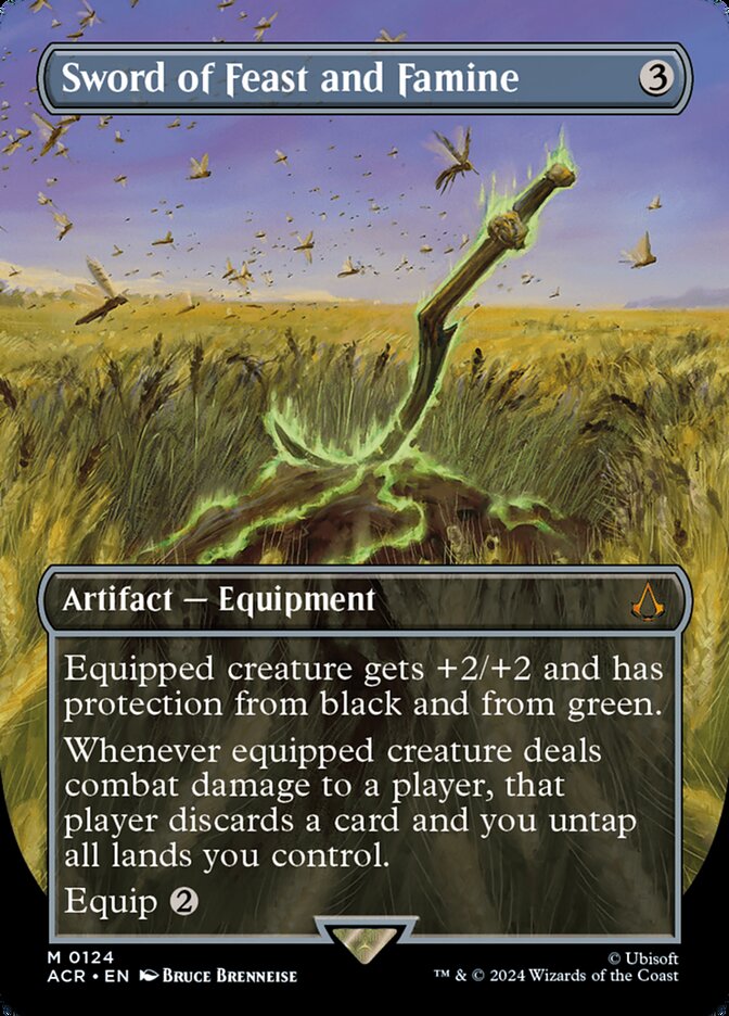 Sword of Feast and Famine, Assassin's creed Card Art