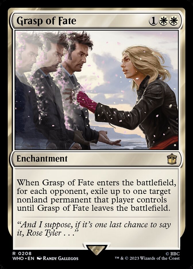 Grasp of Fate, Doctor who Card Art
