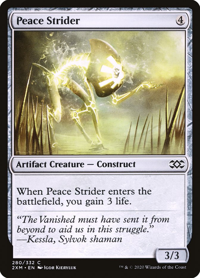 Peace Strider, Double masters Card Art