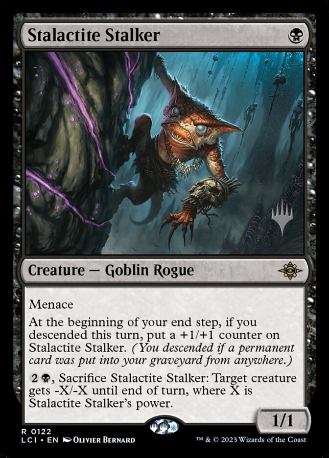 Stalactite Stalker, The Lost Caverns Of Ixalan Promos Card Art
