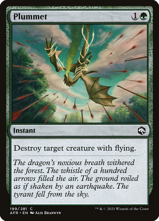 Plummet, Adventures In The Forgotten Realms Card Art