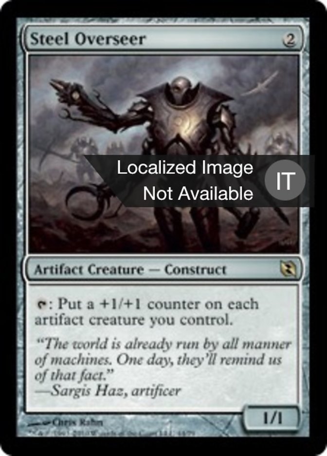 Steel Overseer, Duel Decks: Elspeth Vs. Tezzeret Card Art