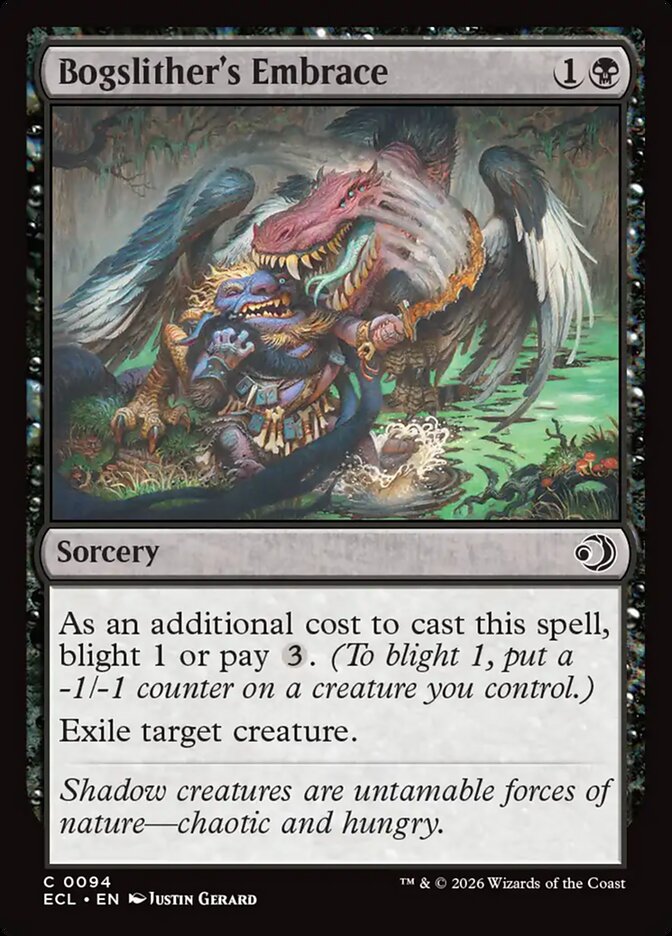 Bogslither's Embrace, Lorwyn Eclipsed Card Art