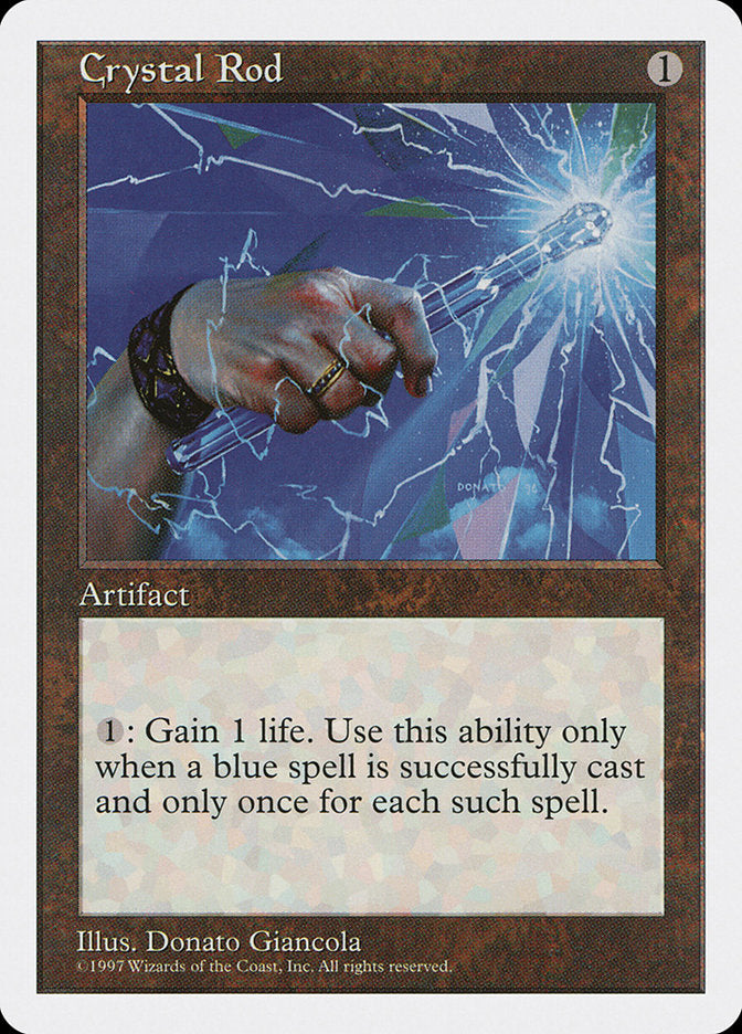 Crystal Rod, Fifth edition Card Art