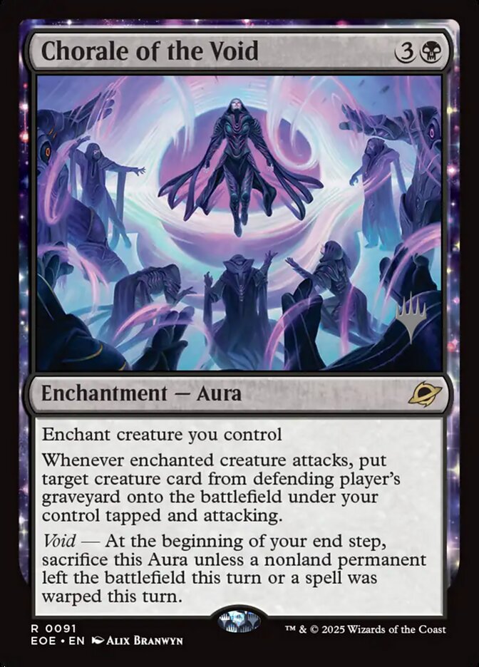 Chorale of the Void, Edge Of Eternities Promos Card Art