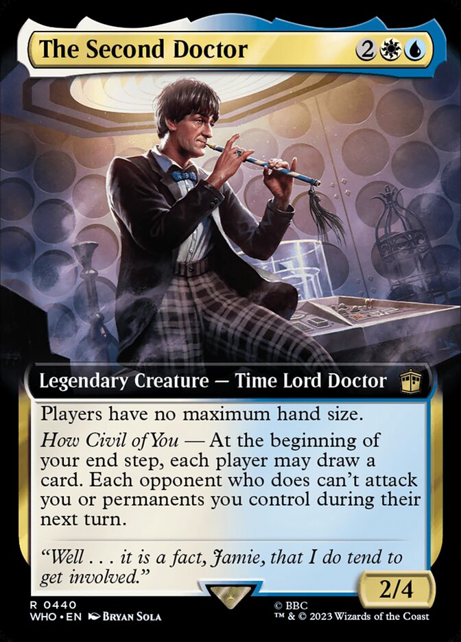 The Second Doctor, Doctor Who Card Art